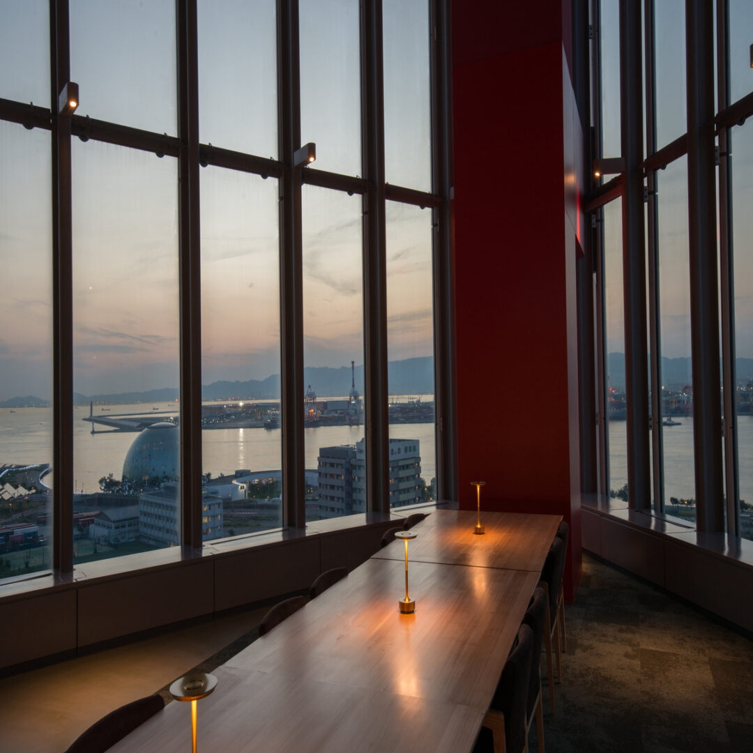 Panoramic Osaka Bay View